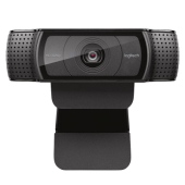 罗技（Logitech） C920e 高清网络摄像头 台式机电脑笔记本直播摄像头带麦克风视频会议网课 专业会议摄像头黑色