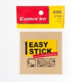 齐心 D7005 牛皮纸易事贴 3*3* 100张